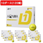 (メンズ)【10ダースセット】ゴルフボール D1 2024 BT2401 YE 10ダース(120個入り)