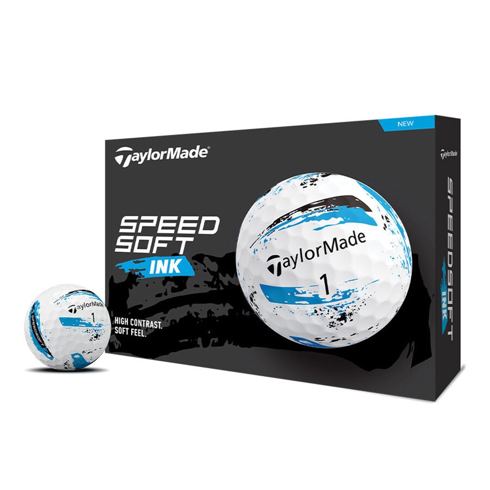 テーラーメイド（TAYLORMADE）（メンズ）【3ダースセット】ゴルフボール スピードソフト インク 24 SpeedSoft INK BL 3ダース(36個入り)