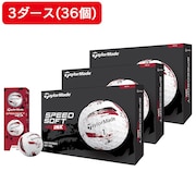 (メンズ)【3ダースセット】ゴルフボール スピードソフトインク レッド 3ダース(36個入り)