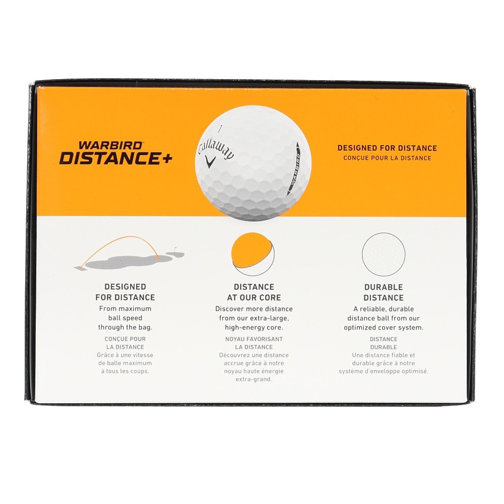キャロウェイ（CALLAWAY）（メンズ）【3ダースセット】ゴルフボール WARBIRD DIST 25 12B 3ダース(36個入り)