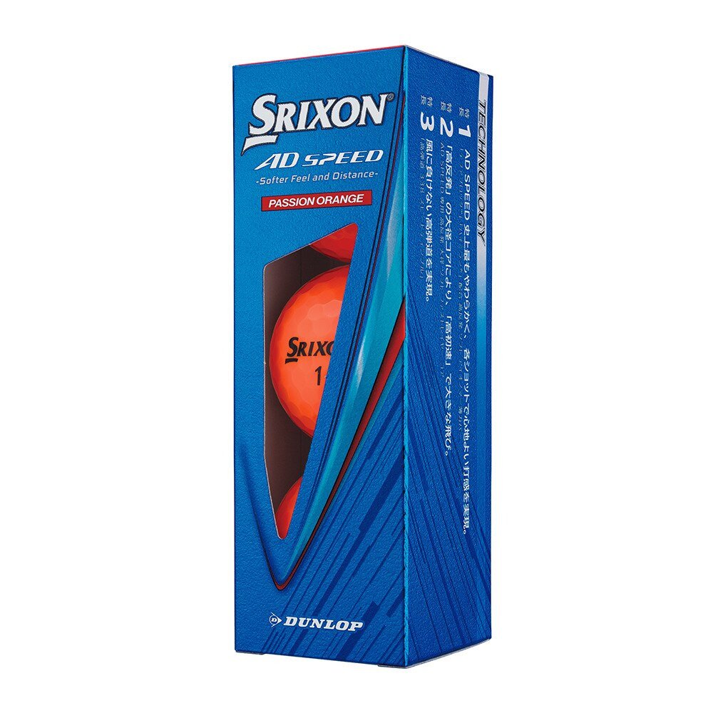 スリクソン（SRIXON）（メンズ）【3ダース】ゴルフボール AD SPEED4 12