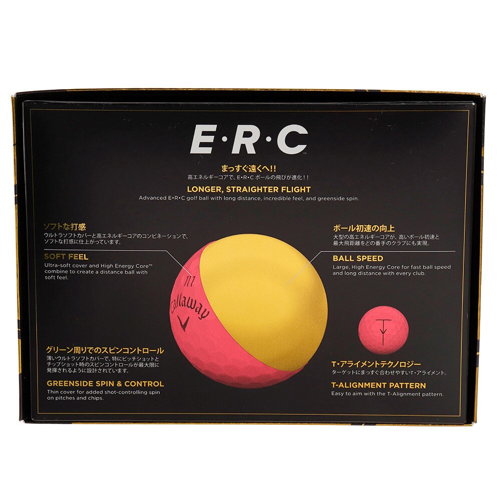 ゴルフボール E R Cボール ボールドピンク 1ダース 12個 Erc 19 Bold Pnk Dz キャロウェイ ヴィクトリアゴルフ ゴルフボール E R Cボール ボールドピンク 1ダース 12個 Erc 19 Bold Pnk Dz キャロウェイ ヴィクトリアゴルフ