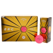 キャロウェイ（CALLAWAY）（メンズ）ゴルフボール E・R・Cボール ボールドピンク 1ダース(12個) ERC 19 BOLD PNK Dz