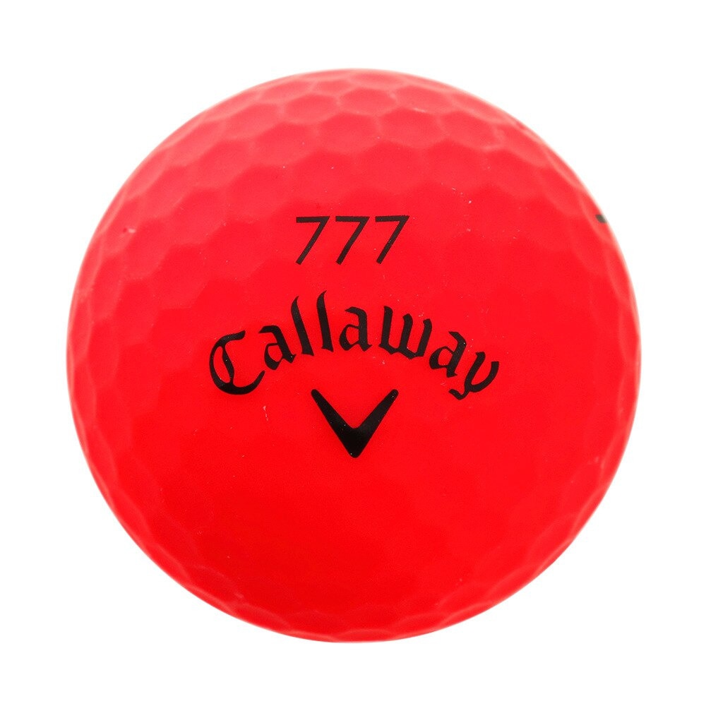 キャロウェイ（CALLAWAY）（メンズ）ゴルフボール E・R・Cボール ボールドレッド 1ダース(12個) ERC 19 BOLD RED Dz