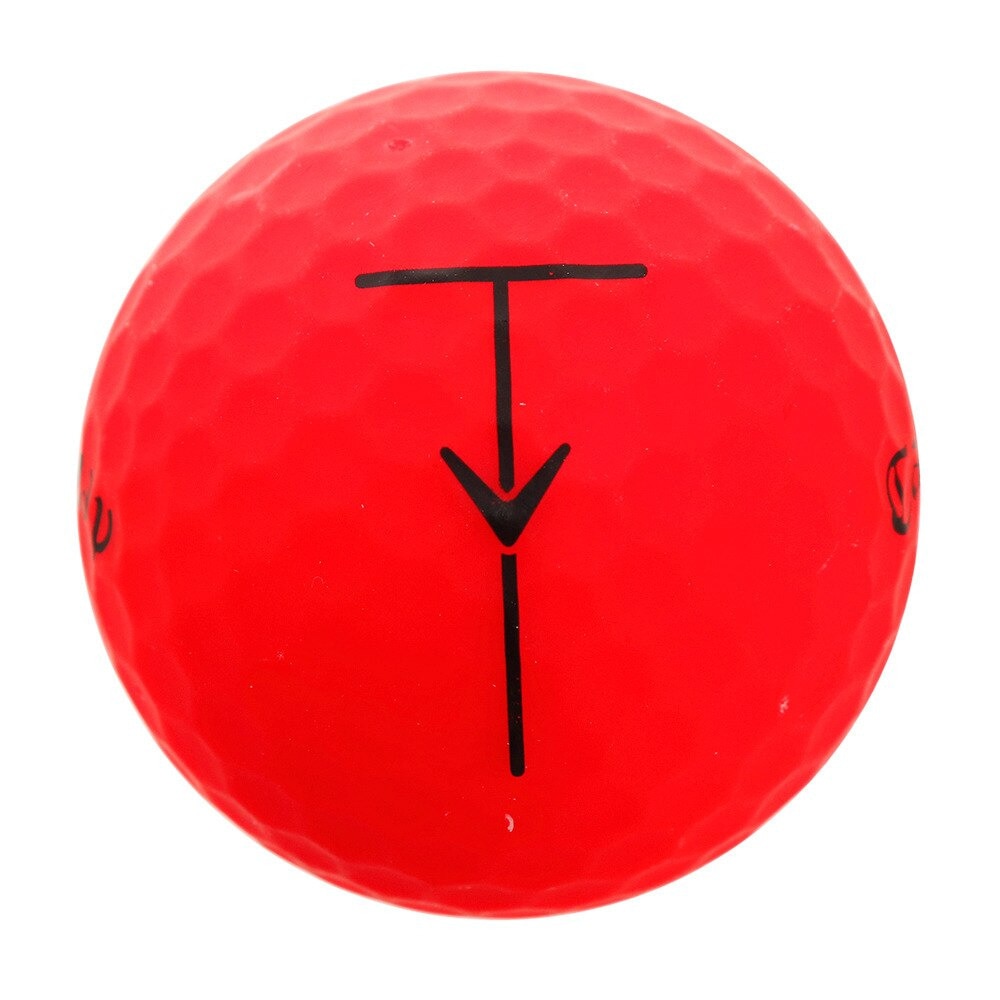 キャロウェイ（CALLAWAY）（メンズ）ゴルフボール E・R・Cボール ボールドレッド 1ダース(12個) ERC 19 BOLD RED Dz