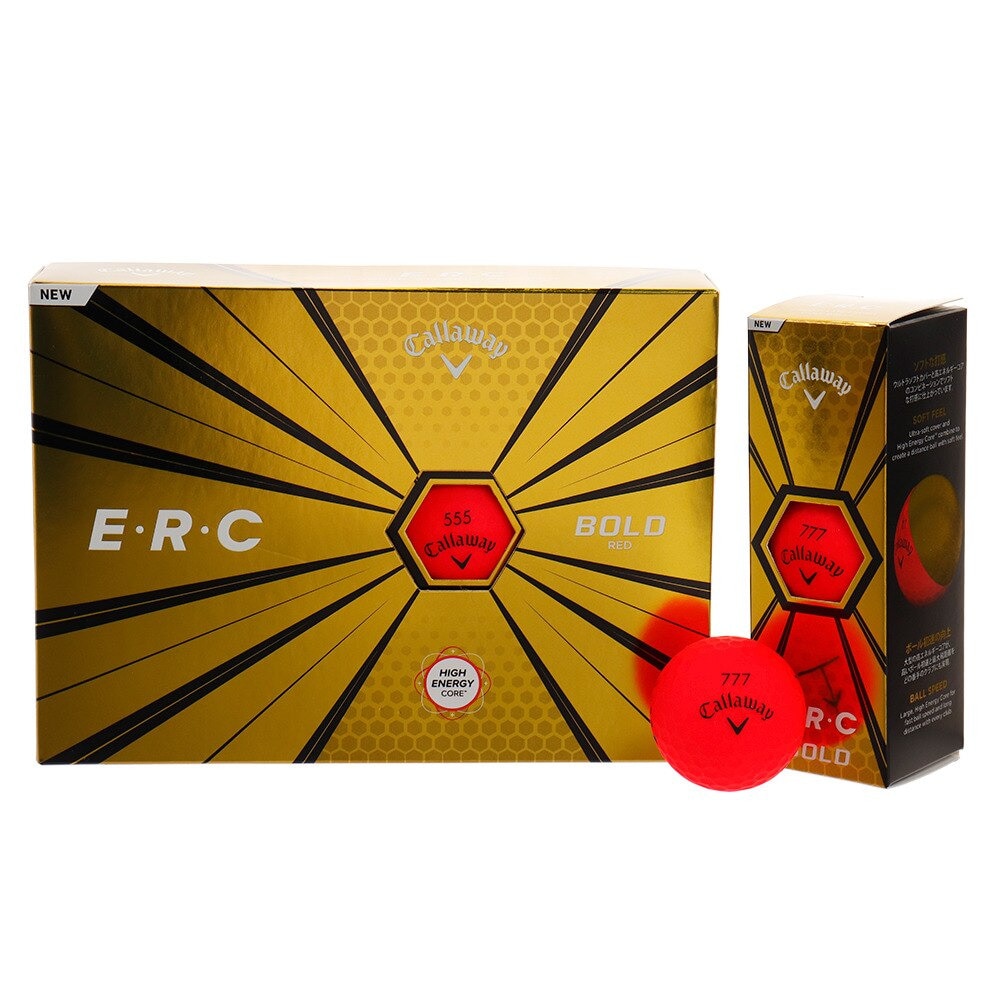 キャロウェイ ゴルフボール ERC erc ボール レッド 5ダース