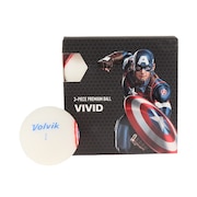 ボルビック（Volvik）（メンズ）ゴルフボール マーベル キャプテン・アメリカ 4個入り MARVEL CAPTAIN AMERICA 4P.