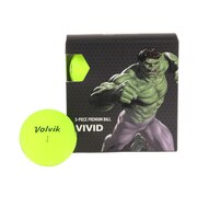 ボルビック（Volvik）（メンズ）ゴルフボール マーベル ハルク 4個入り MARVEL HULK 4P.