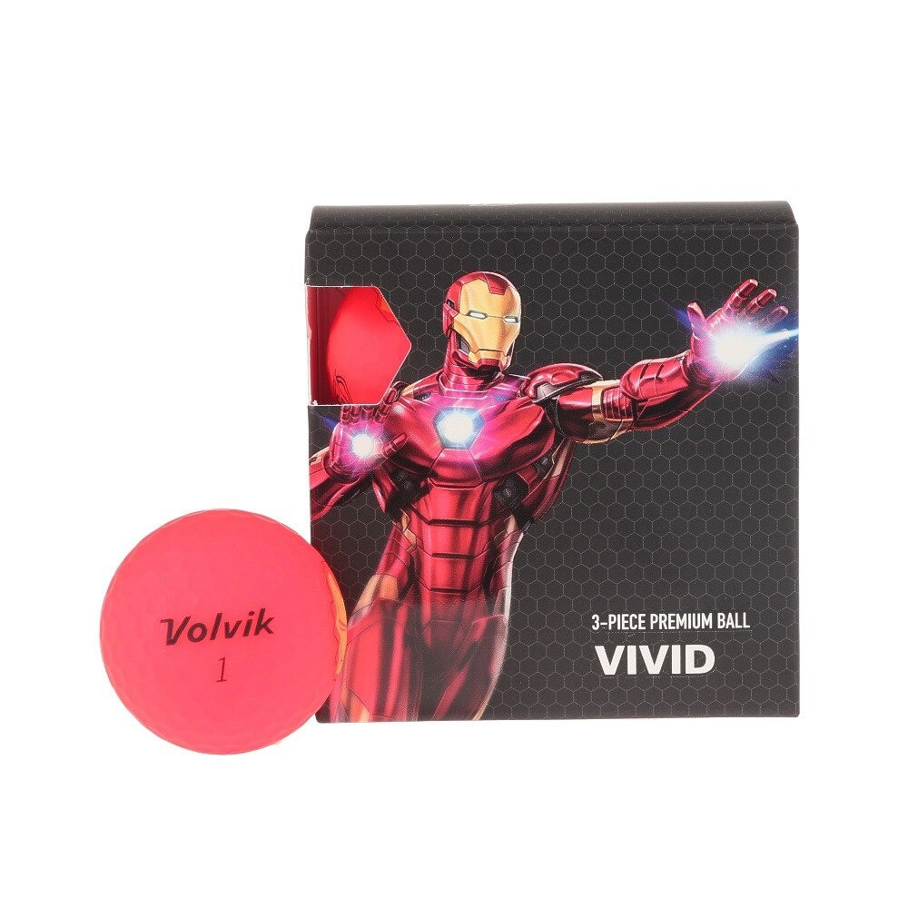 ゴルフボール マーベル アイアンマン 4個入り Marvel Ironman 4p ボルビック エルブレス ゴルフボール マーベル アイアンマン 4個入り Marvel Ironman 4p ボルビック エルブレス