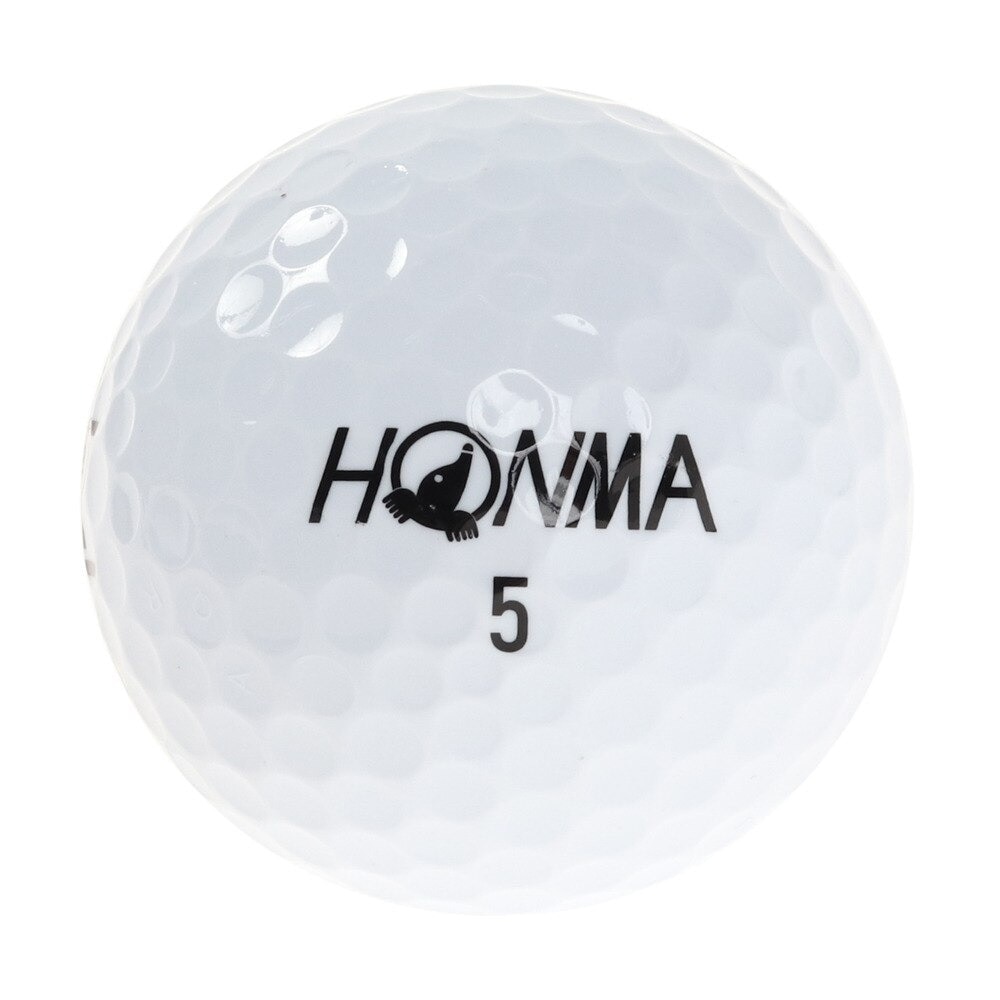 本間ゴルフ（HONMA）（メンズ）ゴルフボール D1 スピードモンスター SPEED MONSTER BT2003 WH 1ダース(12個)