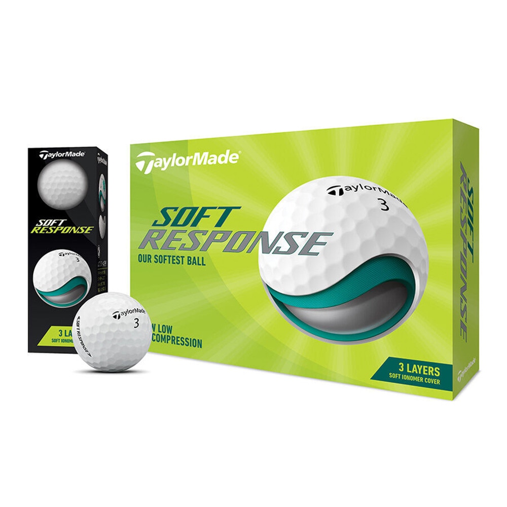 テーラーメイド ゴルフボール ソフトレスポンス ボール 22 Soft Response Dz ゴルフ用品はヴィクトリアゴルフ