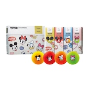 ボルビック（Volvik）（メンズ）DISNEY MICKEY AND FRIENDS ゴルフボール 12個入り VV59NA86 RBW