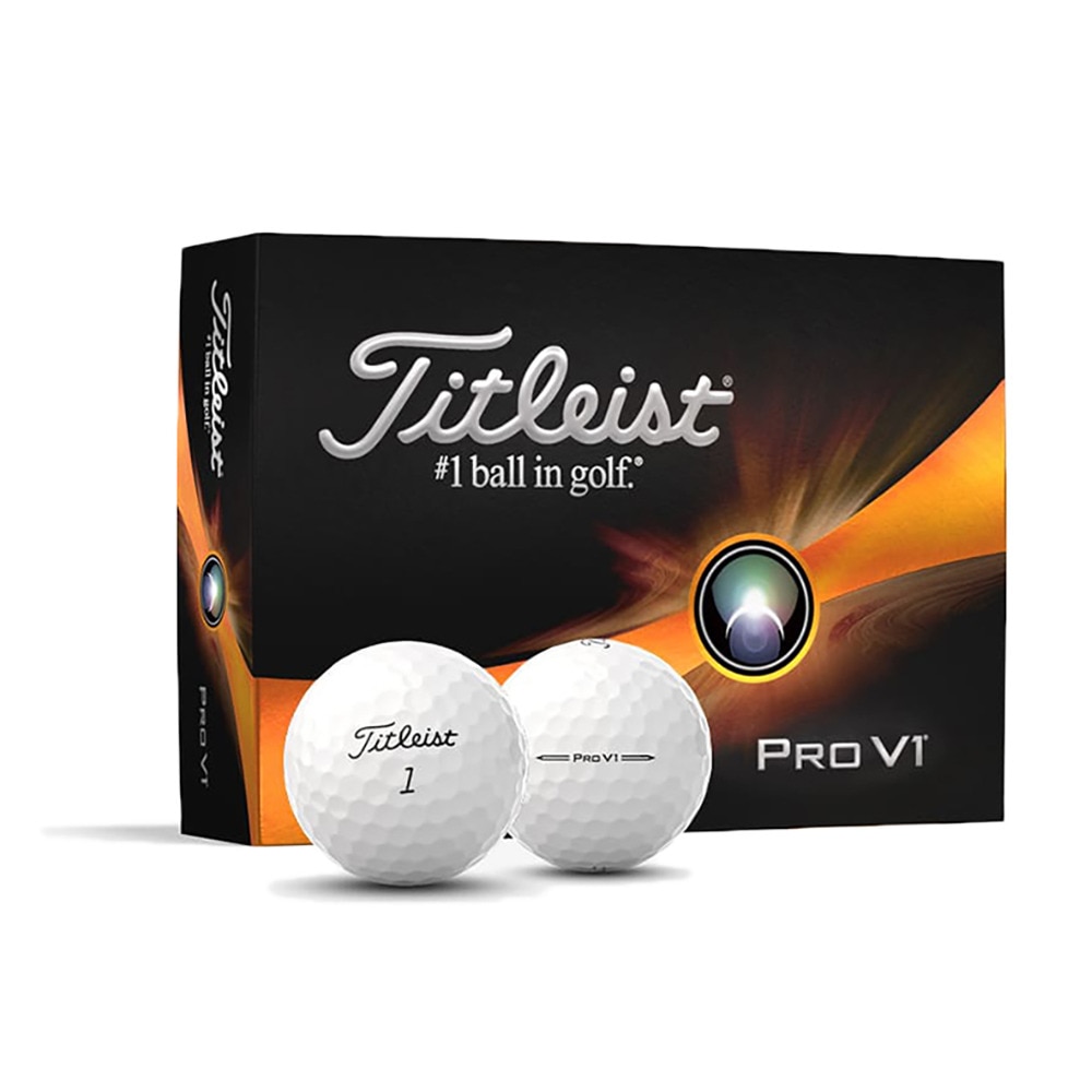 タイトリスト（TITLEIST）（メンズ）ゴルフボール PRO V1 プロV1 ダブルナンバー T2028S-LEJ ダース(12個入り)