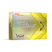 タイトリスト（TITLEIST）（メンズ）ゴルフボール VG3 イエローパール T3127S ダース(12個入り)