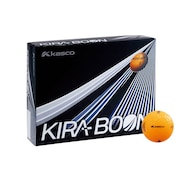 キャスコ（KASCO）（メンズ、レディース）ゴルフボール KIRABOON 三角オレンジ ダース(12個入り)
