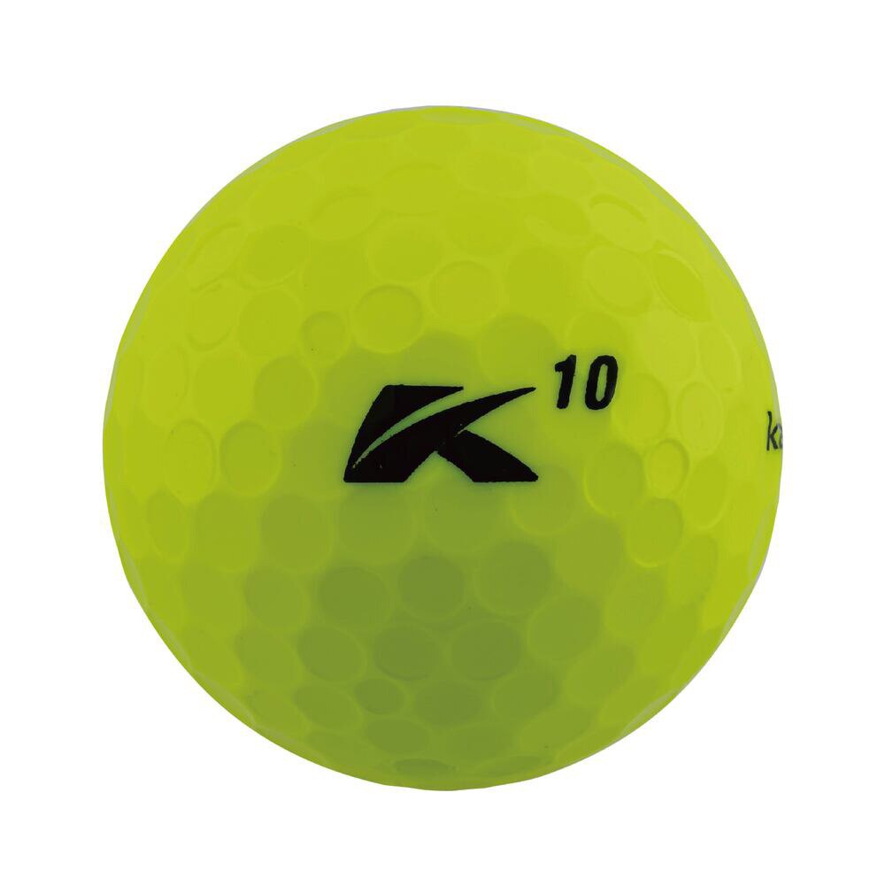 キャスコ（KASCO）（メンズ、レディース）ゴルフボール kascoAce イエロー ダース(12個入り)