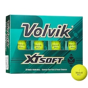 ボルビック（Volvik）（メンズ、レディース）ゴルフボール XT SOFT YEL ダース(12個入り)
