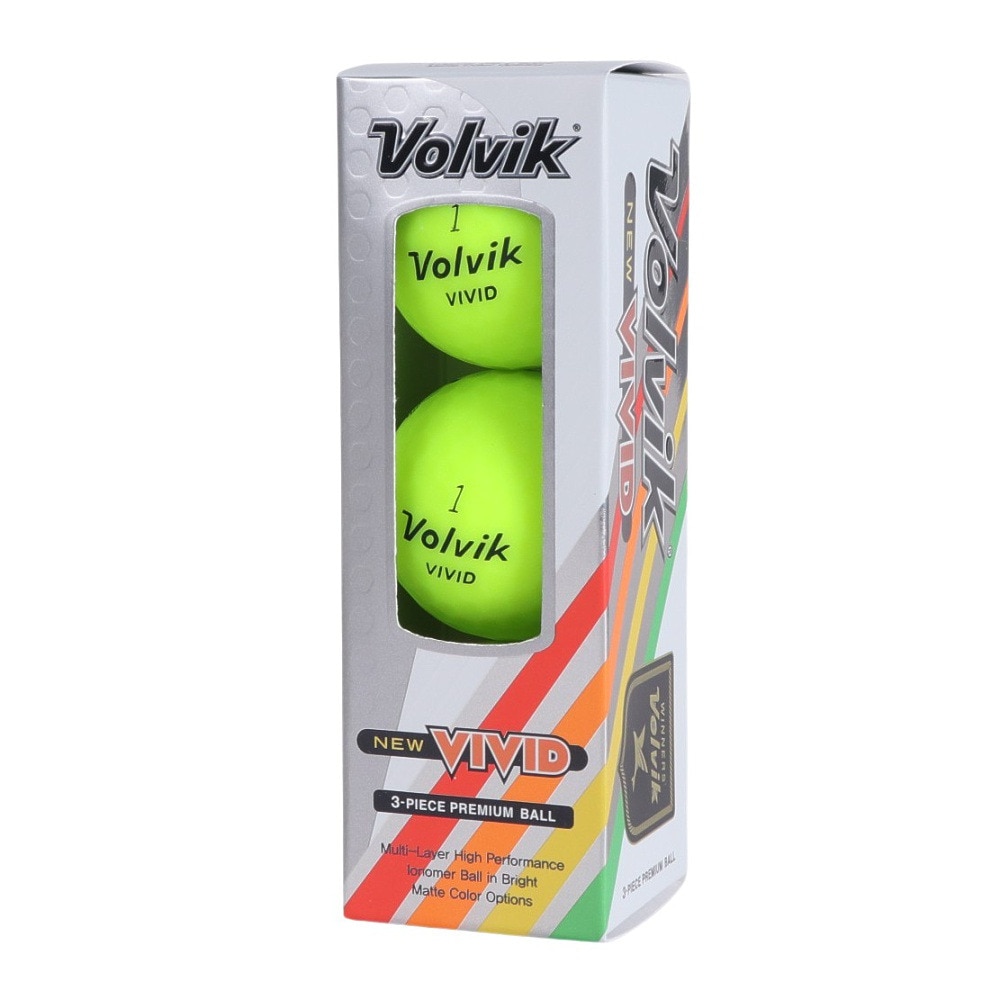 ボルビック（Volvik）（メンズ）VIVID 23 VV5PNA04 GRN DZ ダース(12個入り)