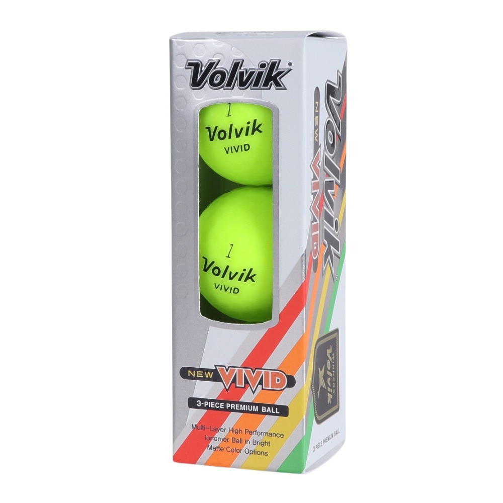 ボルビック（Volvik）（メンズ）VIVID 23 VV5PNA04 GRN DZ ダース(12個入り)