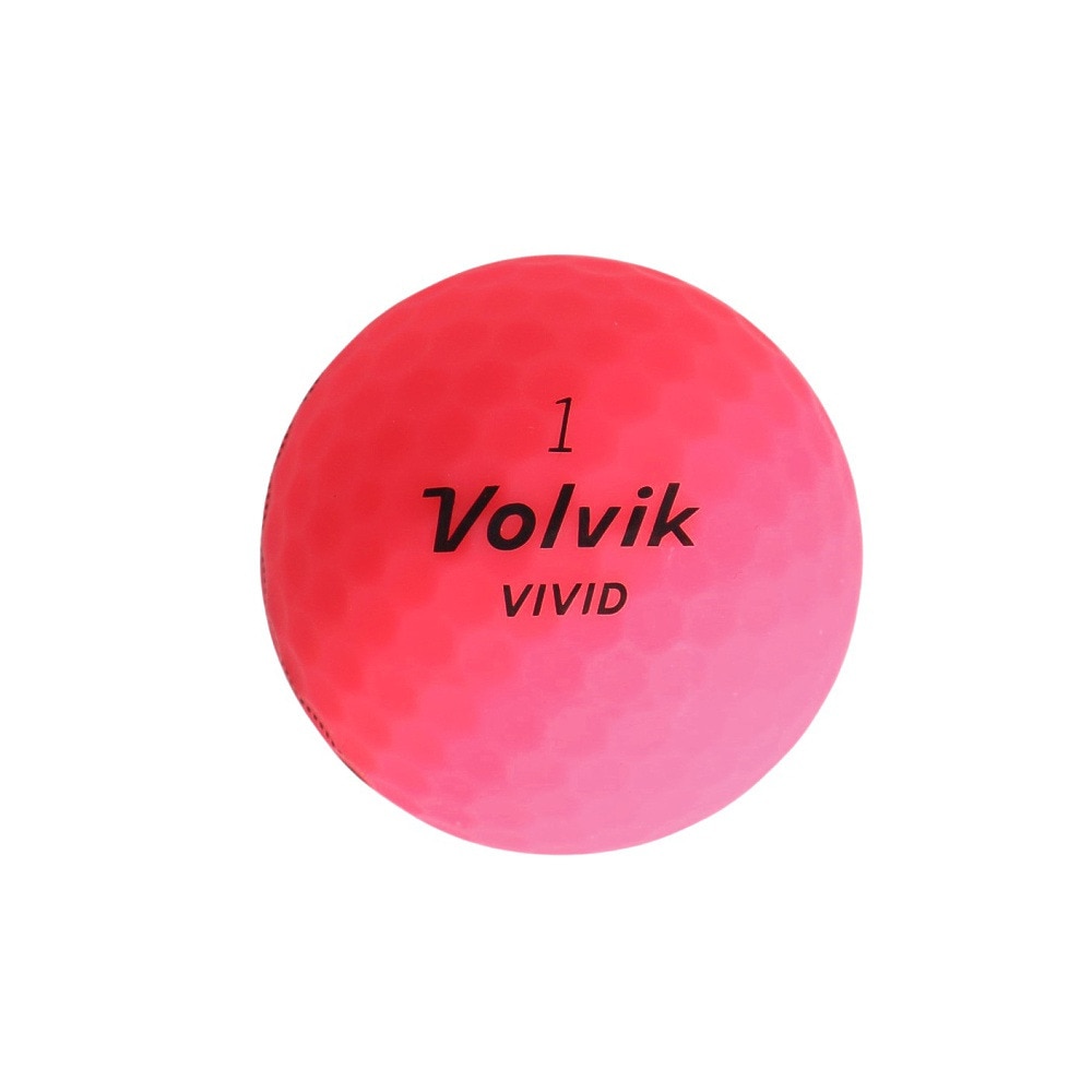 ボルビック（Volvik）（メンズ）VIVID 23 VV5PNA04 PNK DZ ダース(12個入り)