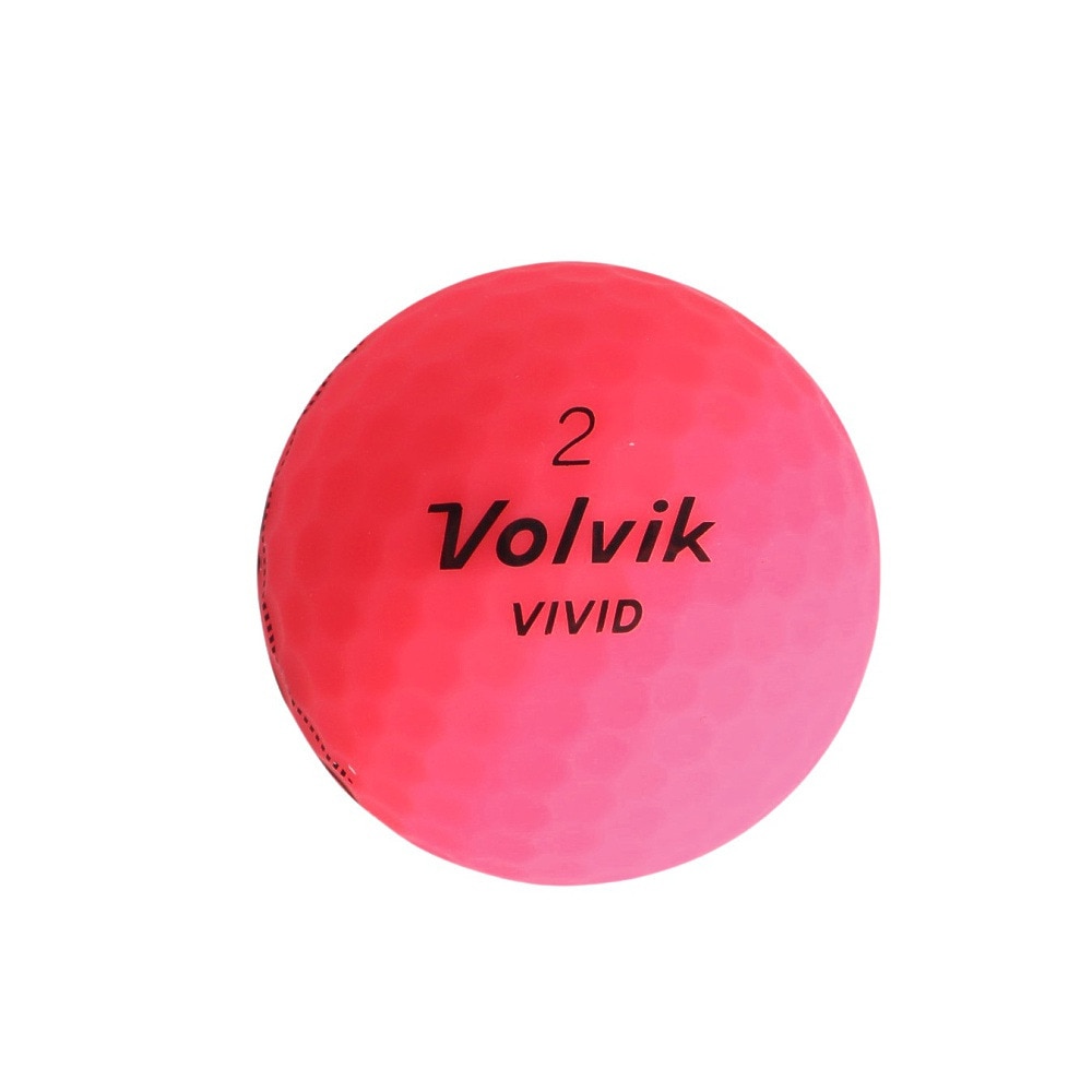 ボルビック（Volvik）（メンズ）VIVID 23 VV5PNA04 PNK DZ ダース(12個入り)
