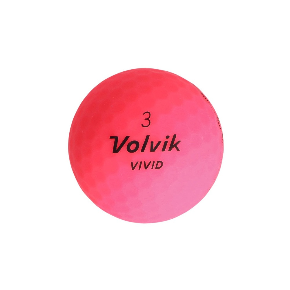 ボルビック（Volvik）（メンズ）VIVID 23 VV5PNA04 PNK DZ ダース(12個入り)