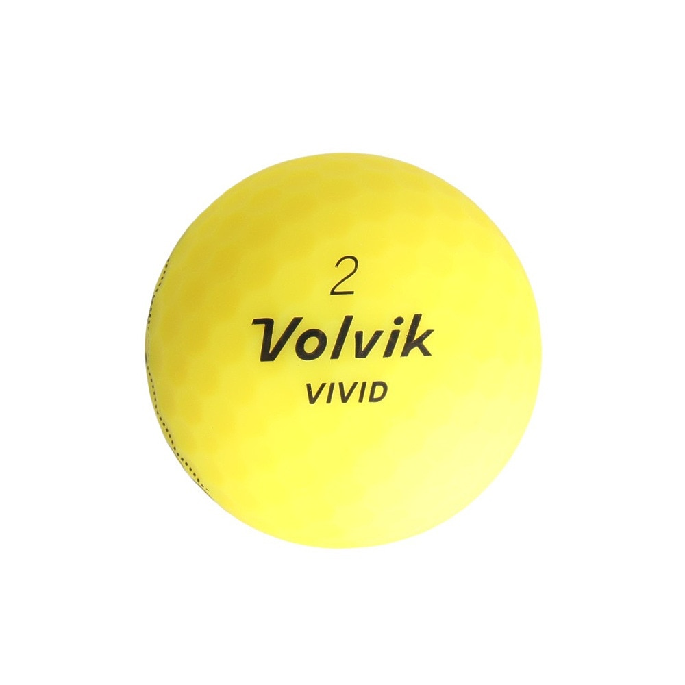 ボルビック（Volvik）（メンズ）VIVID 23 VV5PNA04 YEL DZ ダース(12個入り)