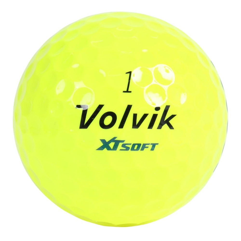 ボルビック（Volvik）（メンズ、レディース）XT SOFT 23 YEL DZ ダース(12個入り) VV5PNA05