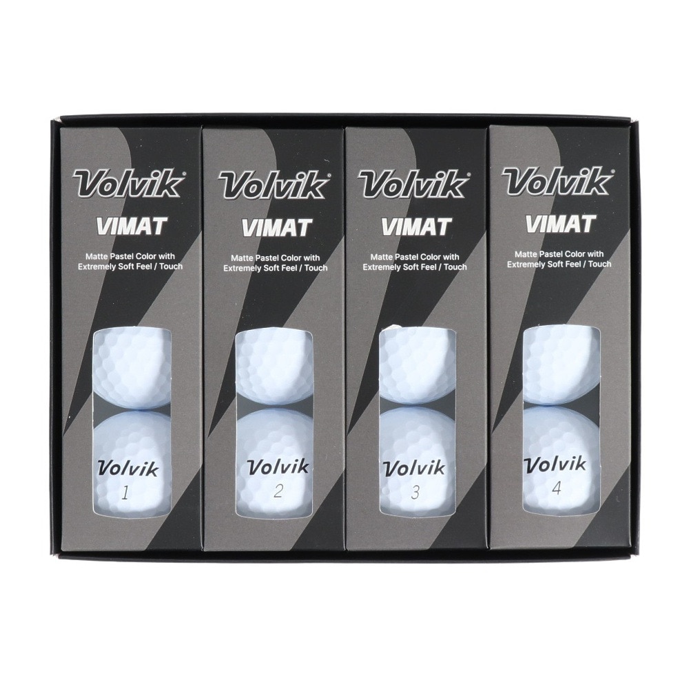 ボルビック（Volvik）（メンズ）VIMAT 23 VV5PNA07 WHT DZ ダース(12個入り)