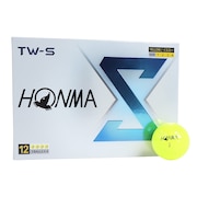 本間ゴルフ（HONMA）（メンズ、レディース）TW-S 2024 BT2403 YE ダース(12個入り)