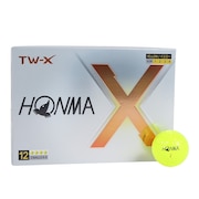 本間ゴルフ（HONMA）（メンズ、レディース、キッズ）TW-X 2024 BT2402 YE ダース(12個入り)