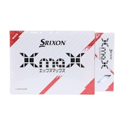 スリクソン（SRIXON）（メンズ）ゴルフボール スリクソン XmaX WHT 限定 ダース(12個入り) +1スリーブ(3個入り)
