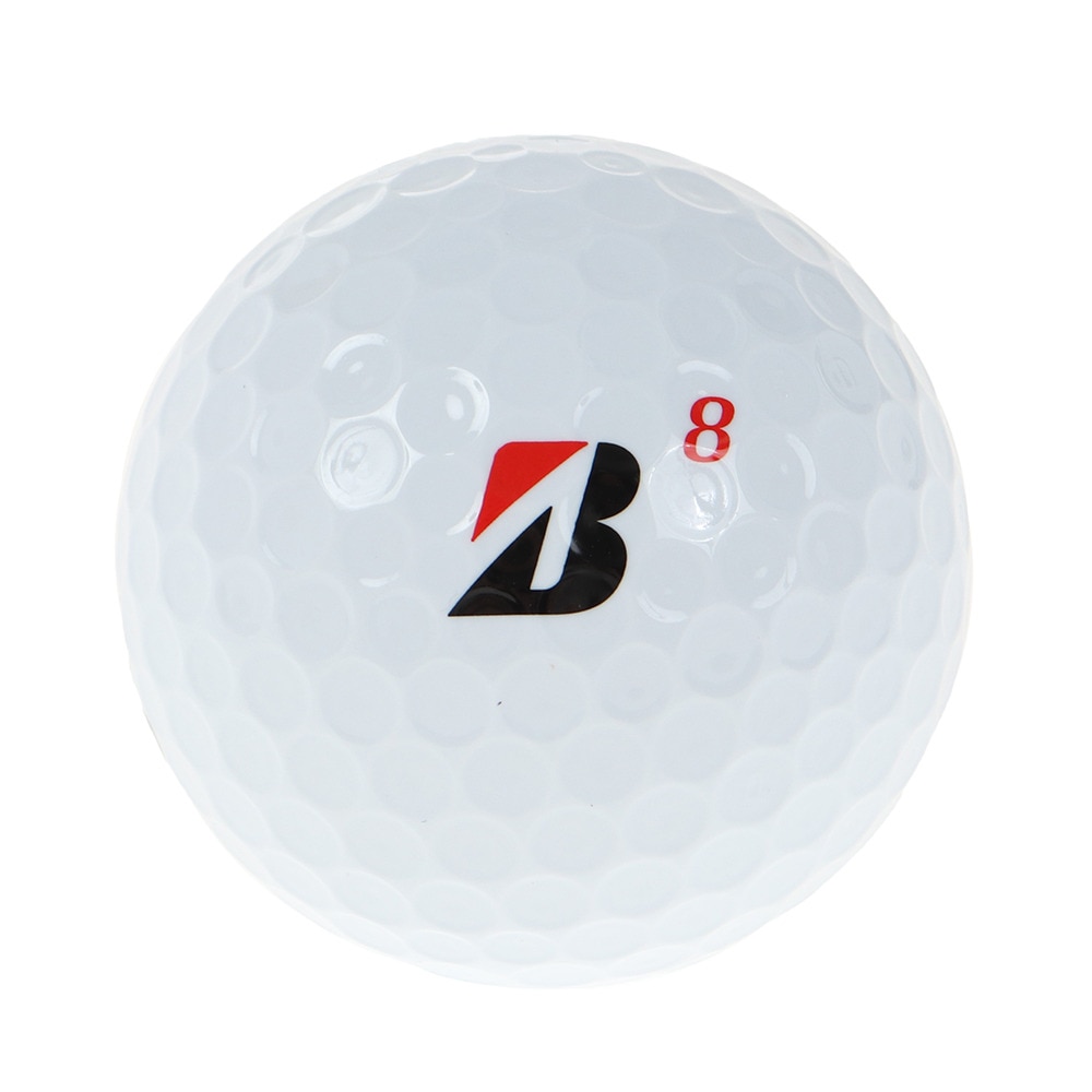 ブリヂストンゴルフ（BRIDGESTONE GOLF）（メンズ、レディース）ゴルフボール TOUR B X CO ホワイト コーポレートカラー 1ダース(12球入り)