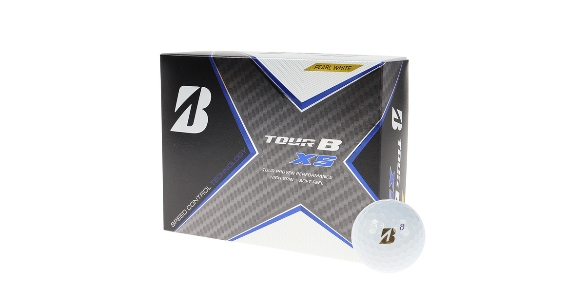ブリヂストンゴルフ｜ゴルフボール TOUR B XS パールホワイト 1ダース（12球入り） - ゴルフ用品はヴィクトリアゴルフ