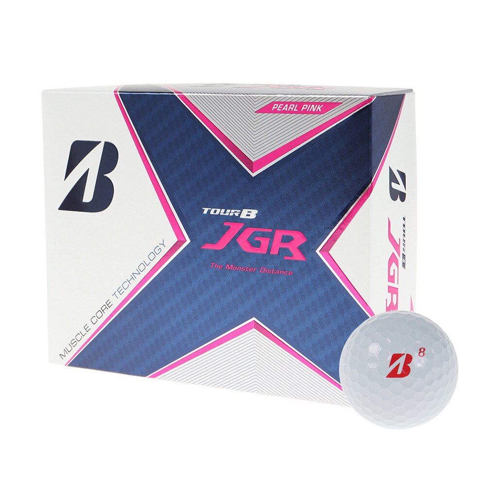 ブリヂストンゴルフ（BRIDGESTONE GOLF）（メンズ、レディース）ゴルフボール 21TOUR B JGR J1PX  1ダース(12球入り)