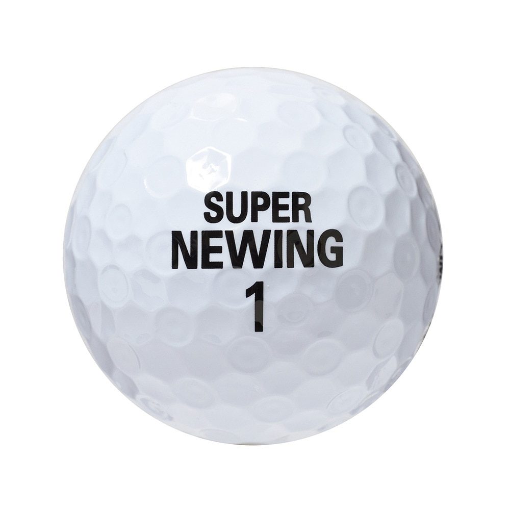 ブリヂストンゴルフ（BRIDGESTONE GOLF）（メンズ）ゴルフボール スーパーニューイング ブラック リミテッド 21SP NEWING BK LTD3 ZCWX ダース(12個入り)