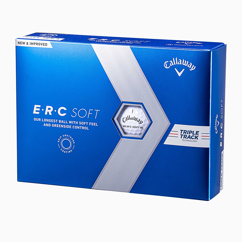 キャロウェイ（CALLAWAY）（メンズ）【3ダースセット】ゴルフボール ERCソフト TT ボール 3ダース(36個入り)