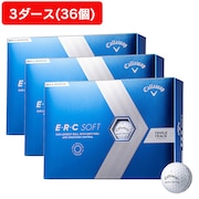 (メンズ)【3ダースセット】ゴルフボール ERCソフト TT ボール 3ダース(36個入り)