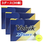 (メンズ、レディース)【3ダースセット】ゴルフボール XT SOFT 23 YEL 3ダース(36個入り) VV5PNA05 YEL
