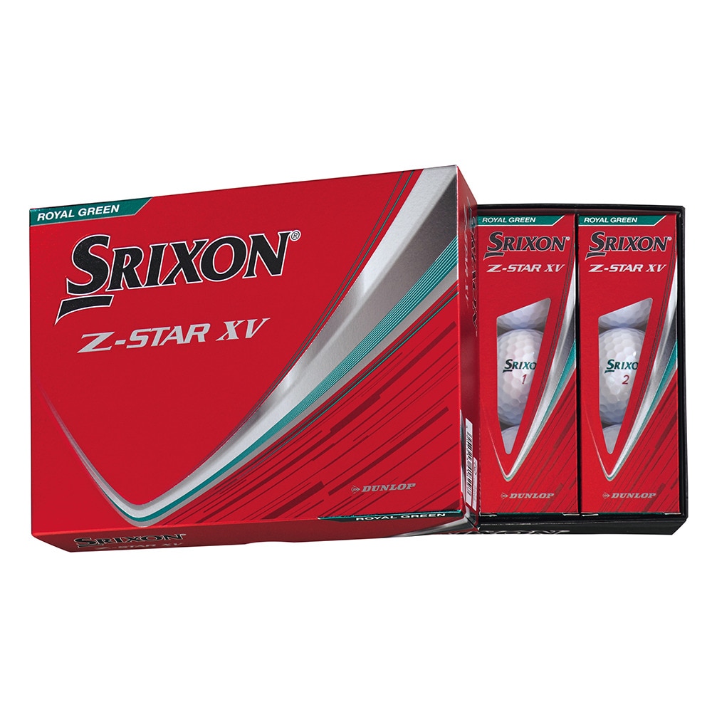 スリクソン（SRIXON）（メンズ）【3ダースセット】ゴルフボール ゼットスター Z-STAR XV9 SRX GRN 3ダース(36個入り)