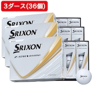 (メンズ)【3ダースセット】ゴルフボール ゼットスター Z-STAR ダイヤモンド SRX WHT 3ダース(36個入り)