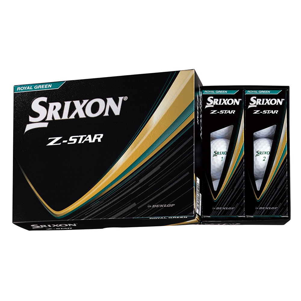 スリクソン（SRIXON）（メンズ）【3ダースセット】ゴルフボール ゼットスター Z-STAR9 SRX GRN 3ダース(36個入り)