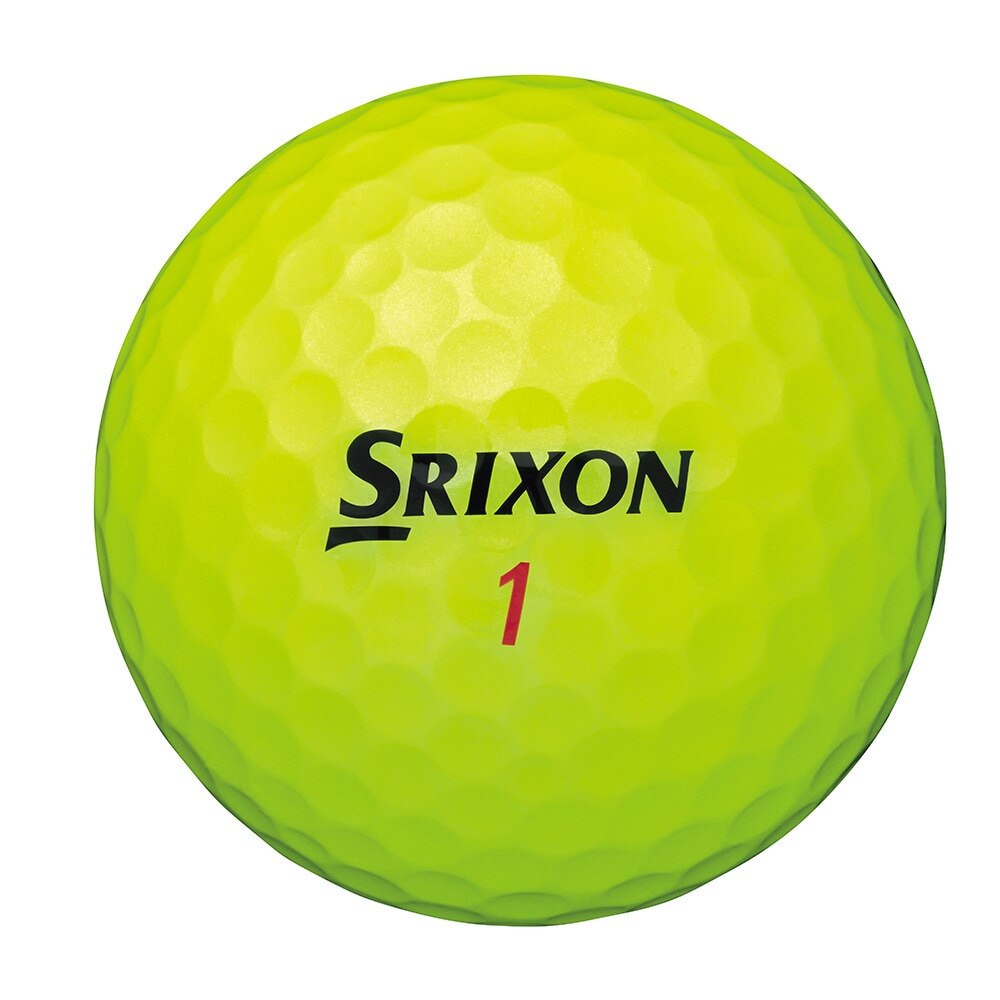 スリクソン（SRIXON）（メンズ）ゴルフボール ゼットスター Z-STAR XV9 SRX YEL ダース(12個入り)