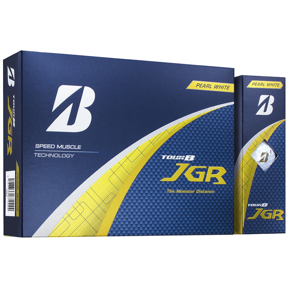 ブリヂストンゴルフ（BRIDGESTONE GOLF）（メンズ）ゴルフボール ツアーB TOUR B JGR 25 J5GX 3P ダース(12個入り)