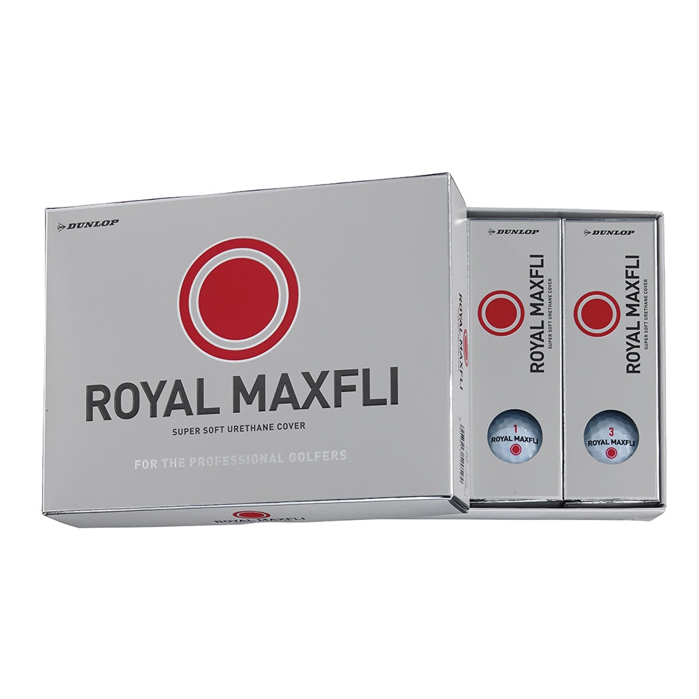 マックスフライ（MAXFLI）（メンズ）ゴルフボール ロイヤルマックス