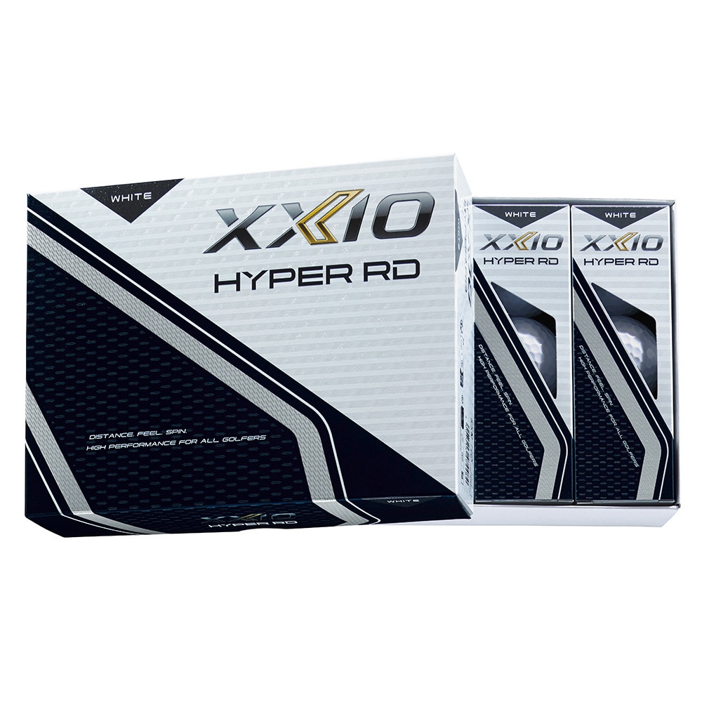 ゼクシオ（XXIO）（メンズ）ゴルフボール XXIO HYPER RD ホワイト XN