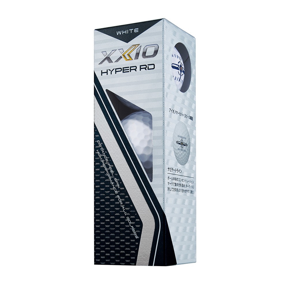 ゼクシオ（XXIO）（メンズ）ゴルフボール XXIO HYPER RD ホワイト XN
