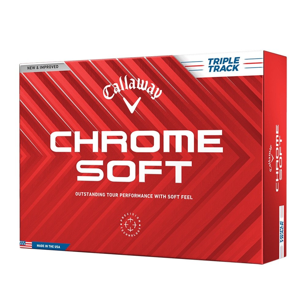 【3ダースセット】 ゴルフボール クロムソフト CHROME SOFT トリプル・トラック 3ダース(36個入り) 2