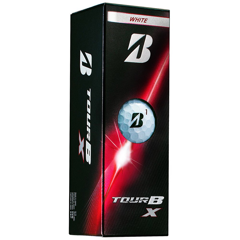 ブリヂストンゴルフ（BRIDGESTONE GOLF）（メンズ）ゴルフボール 26 ツアーB X ホワイト B6WXJ 2026年モデル ダース(12個入り)