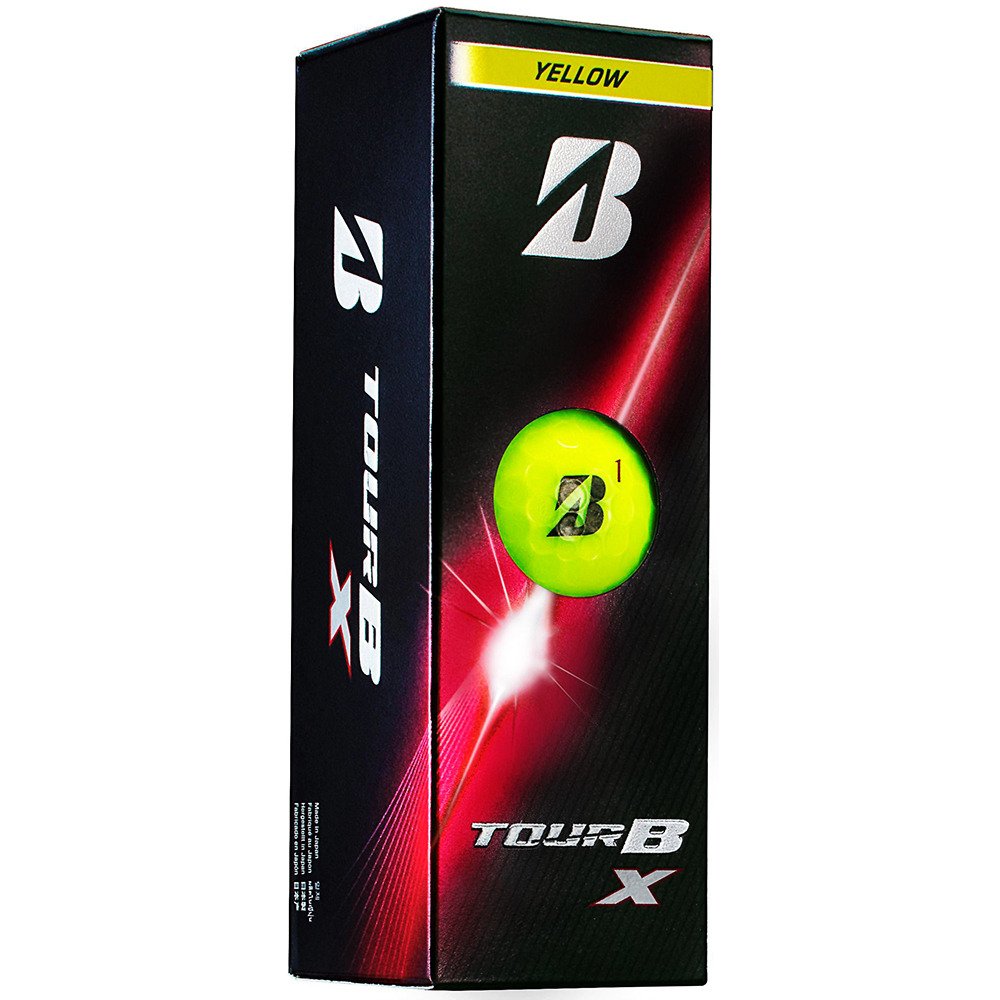 ブリヂストンゴルフ（BRIDGESTONE GOLF）（メンズ）ゴルフボール 26 ツアーB X イエロー B6YXJ 2026年モデル ダース(12個入り)